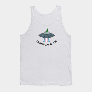 Transgalactic Trans Pride Alien Tank Top